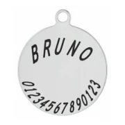 Custom Round Pet ID Tag (S) - Image 2