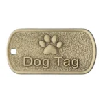 Custom Vintage Style Dog ID Tag