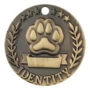 Custom Vintage Style Pet ID Tag