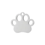 Medaglietta a forma di zampa (L)