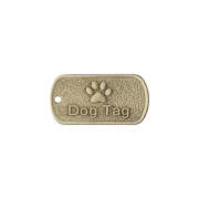 Vintage Style Dog ID Tag