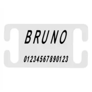 Custom Rectangular Pet ID Tag (Style 1) - Image 2