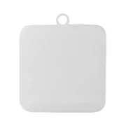 Custom Square Silver Unisex Pendant