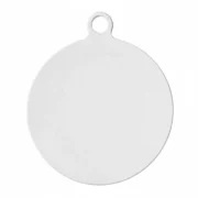 Custom Round Pet ID Tag (S)