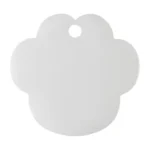 Custom Paw Print Pet ID Tag (M)