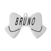 Custom Bow Tie Pet ID Tag - Image 2