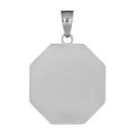 Custom Unisex Octagon Pendant