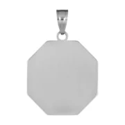 Custom Unisex Octagon Pendant