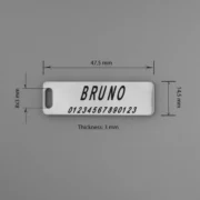 Custom Titanium Keychain (M) - Image 5